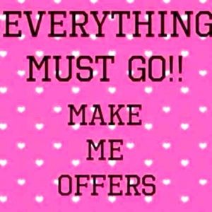 Moving Sale! Everything Must Go! Make me an offer!